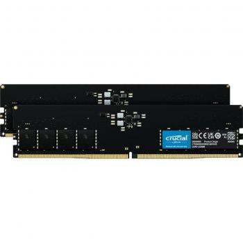 DDR5 64GB PC 4800 CL40 KIT (2x32GB) Crucial Dual Rank